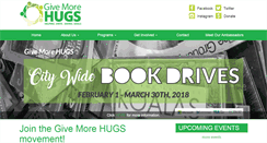 Desktop Screenshot of givemorehugs.org