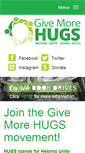 Mobile Screenshot of givemorehugs.org